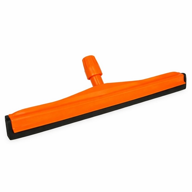 Mustek Plastic Floor Squeegee – Double Blade - Head Only - 55cm - Orange