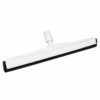 Mustek Plastic Floor Squeegee – Double Blade - Head Only - 55cm - White