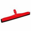 Mustek Plastic Floor Squeegee – Double Blade - Head Only - 55cm - Red