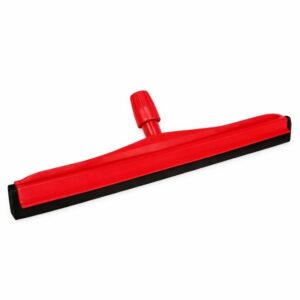 Mustek Plastic Floor Squeegee – Double Blade - Head Only - 55cm - Red