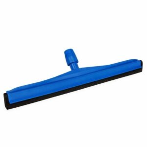 Mustek Plastic Floor Squeegee – Double Blade - Head Only - 55cm - Blue