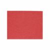 Needle Punch Hospital Cleaning Cloth - 38cm x 30cm - Red - Pack of 25