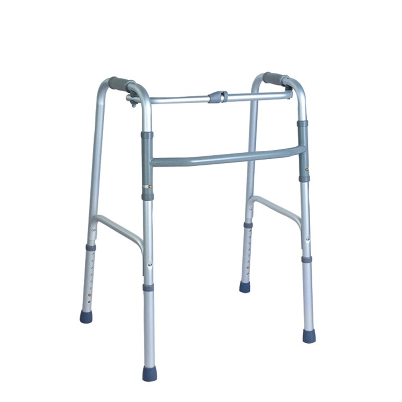 Alternative view of Standard Foldable Walker- Aluminium
