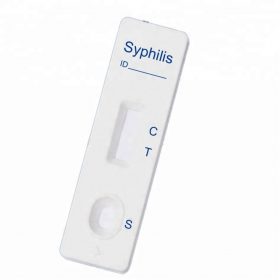 Alternative view of Safecare Syphilis Test Devices