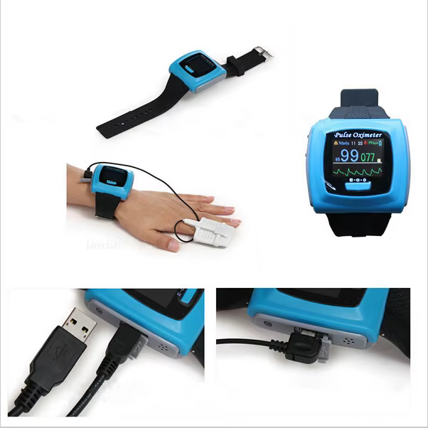 Alternative view of CONTEC Pulse Oximeter CMS50F