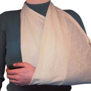 Alternative view of Triangular Bandage Calico – 1s