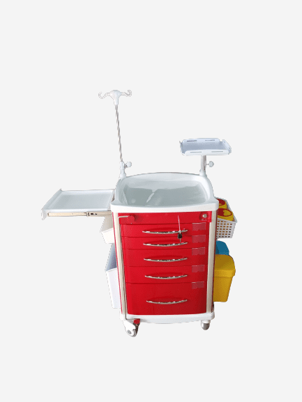Emergency trolley (RED) - Image 2