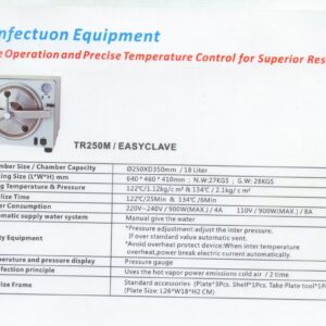 Alternative view of Dental Autoclave  TR-1