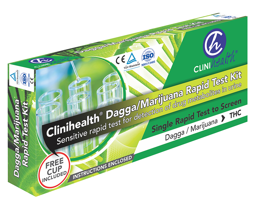 Dagga test CliniHealth 50s