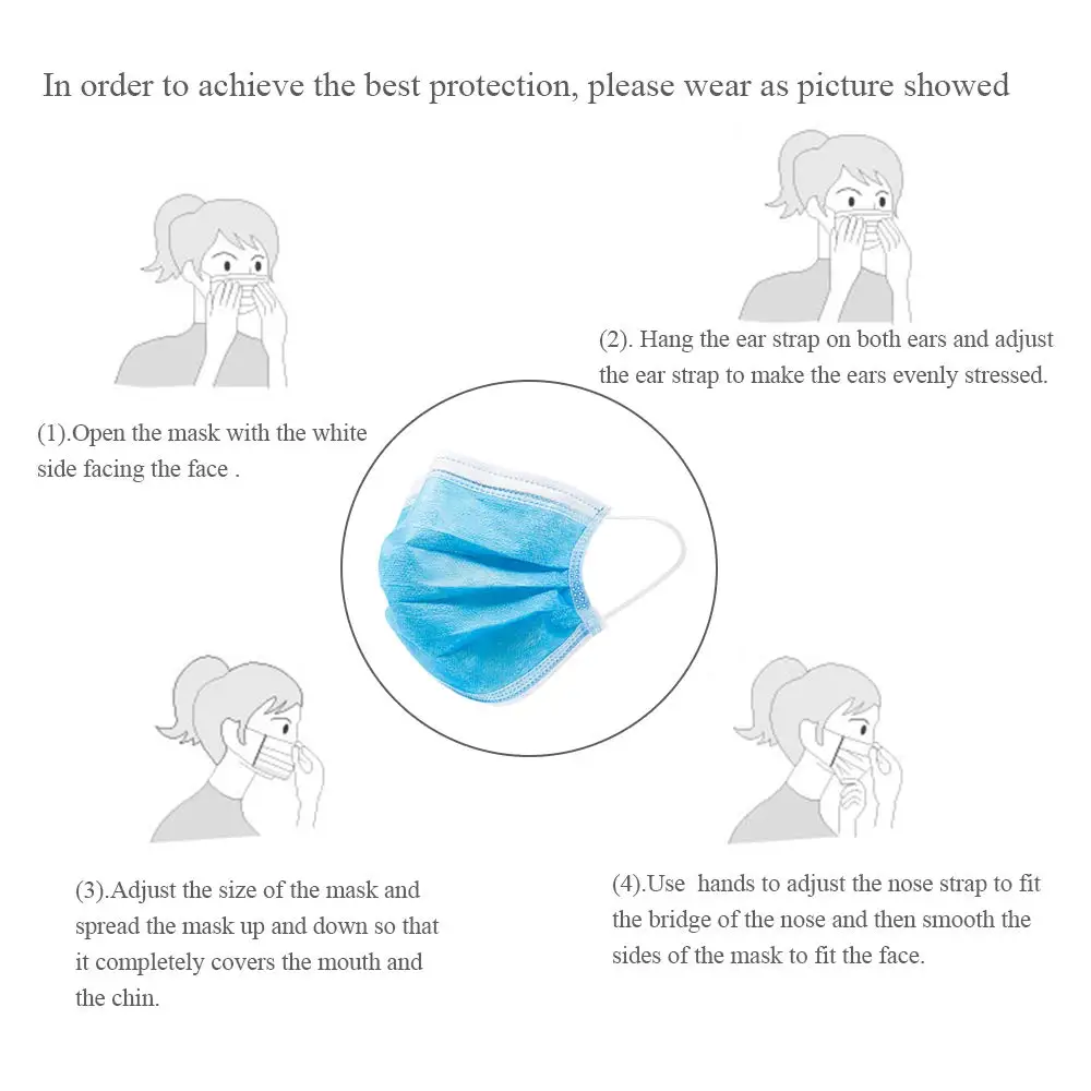 3 ply Disposable mask (50’s) - Image 5