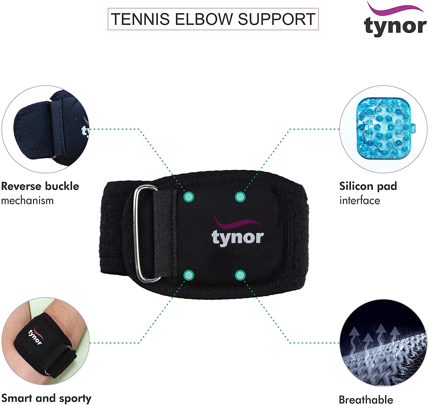 Tennis Elbow Support – XL - Image 2