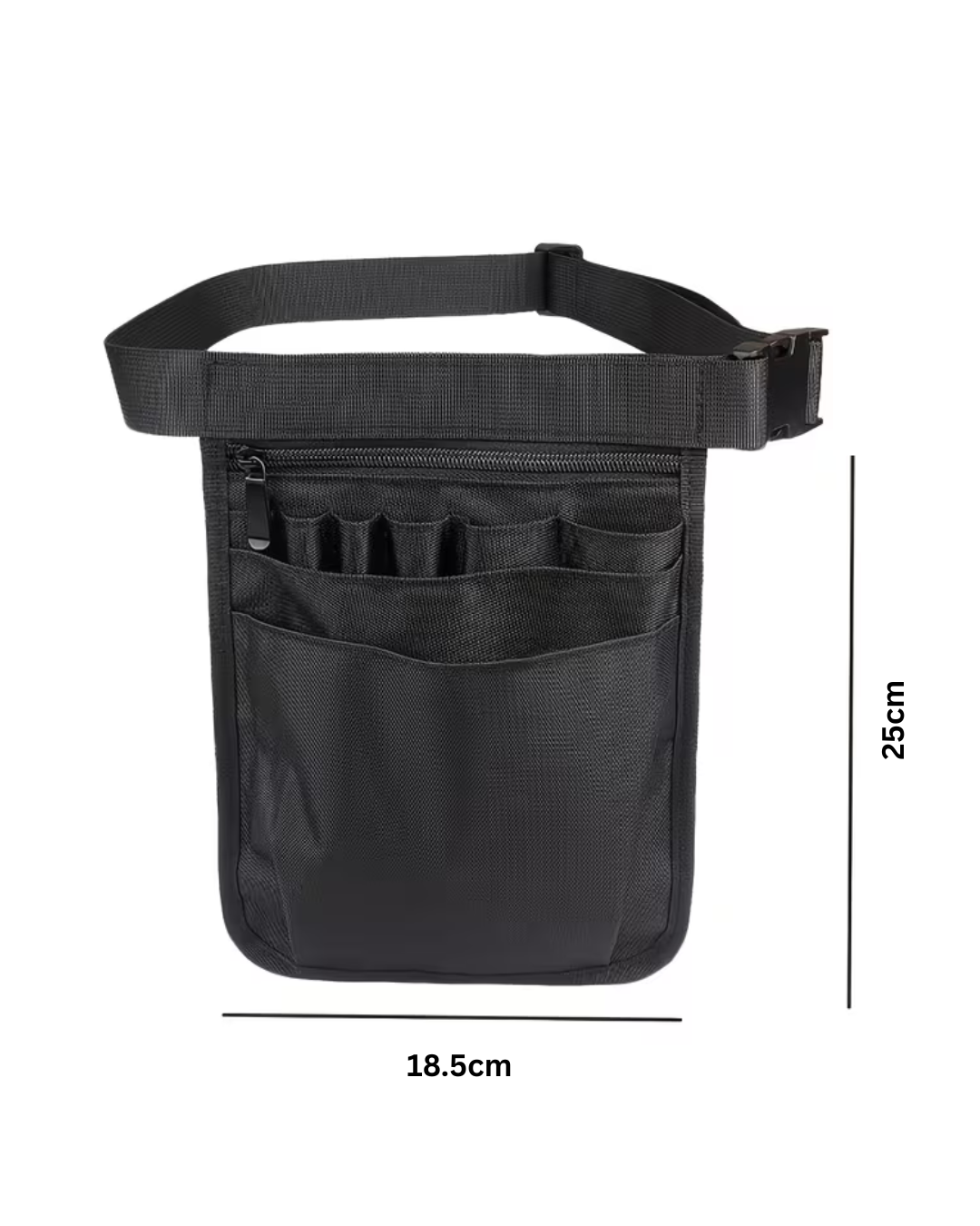 Nurses Pouch / Multi-Compartment Storage Bag with Adjustable Strap - Image 5
