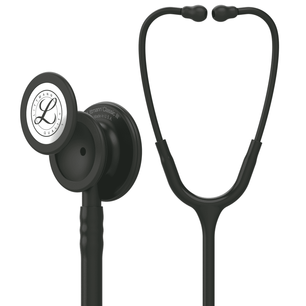 3M™ Littmann® Classic III™ Stethoscope Black Tube Black-Edition 5803