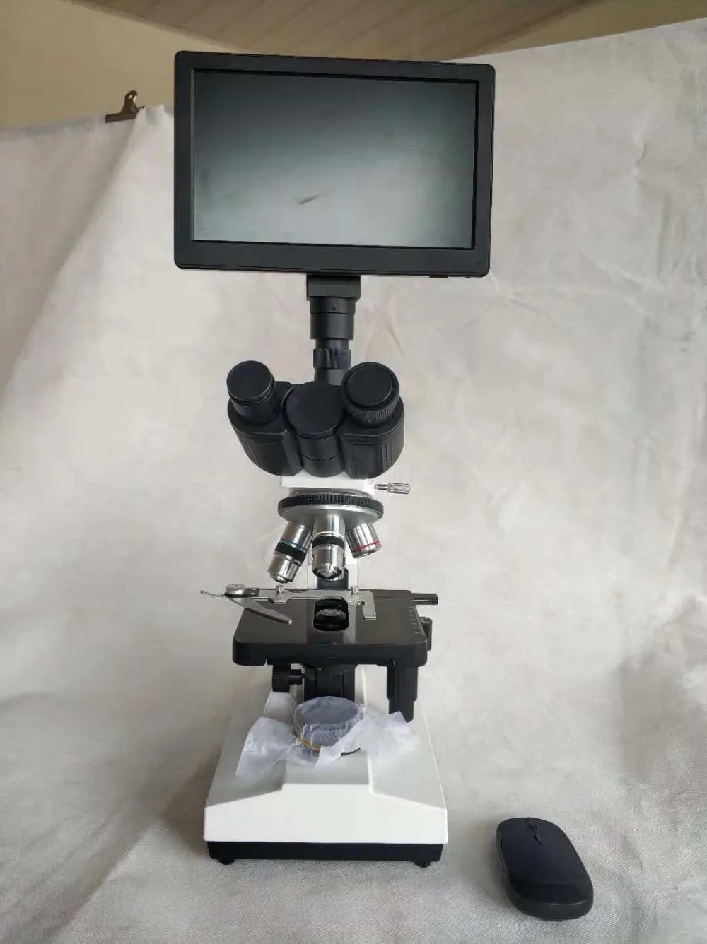 Z110-THD9 Biological Quality Lab Trinocular Compound Microscope with Digital Screen - Image 8