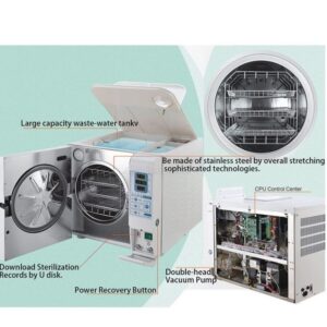 Alternative view of Getidy® JY Series 18L Medical Equipment Autoclave Sterilizer Class B