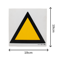 Alternative view of Sign – General Hazard (190×190)