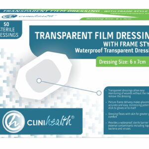 Dressing Transparent Film  Frame Style 6 x 7cm – 50S