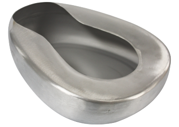 Alternative view of Bedpan Adult -Stainless Steel
