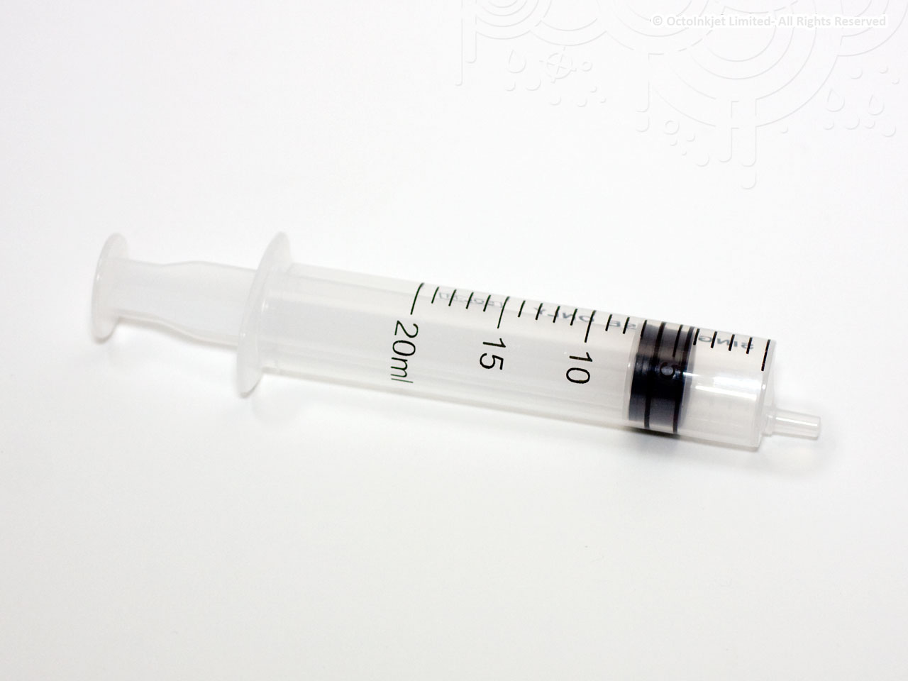 20ml Luer Slip Syringe 3-part, eccentric tip - Image 2
