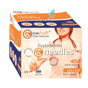 Needles 25G Hypodermic X 5/8″ (50X16)