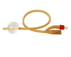 Alternative view of Foley Catheter 100% Silicone Latex – Fg.16 x 5ml