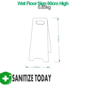 Alternative view of Wet Floor Sign 60cm High