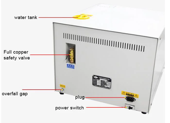 20L desktop autoclave steam sterilizer dental sterilizer machine - Image 5