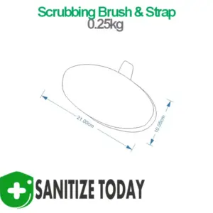 Alternative view of Scrubbing Brush & Strap