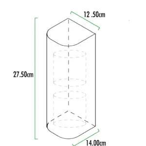 Alternative view of Toilet Paper Dispenser Round TR2