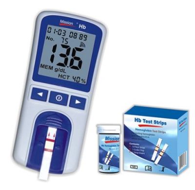 Hemoglobin Meter Testing System Only – Includes 10 strips - Image 2