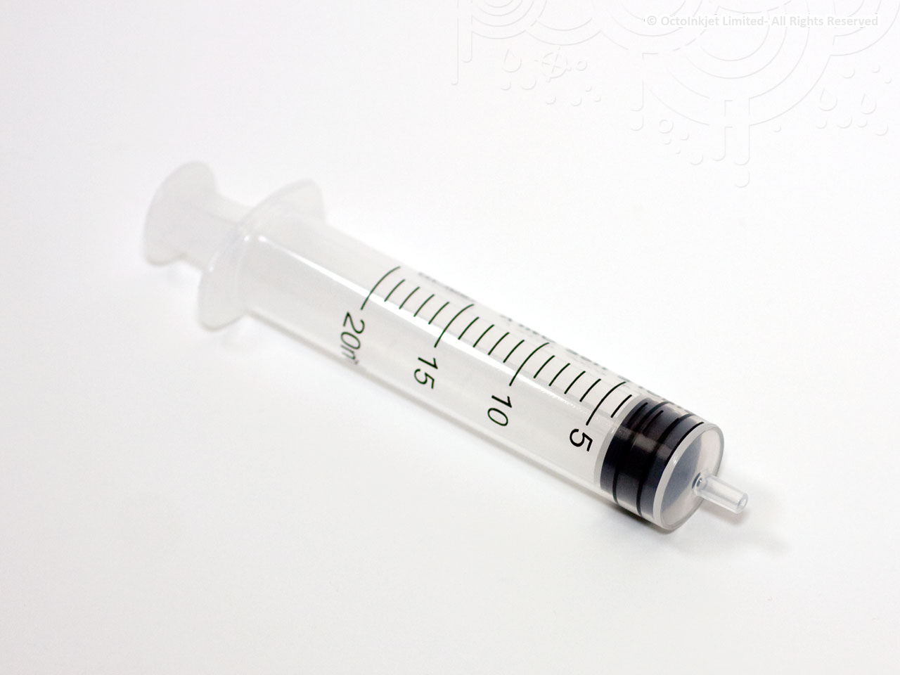 20ml Luer Slip Syringe 3-part, concentric tip - Image 2