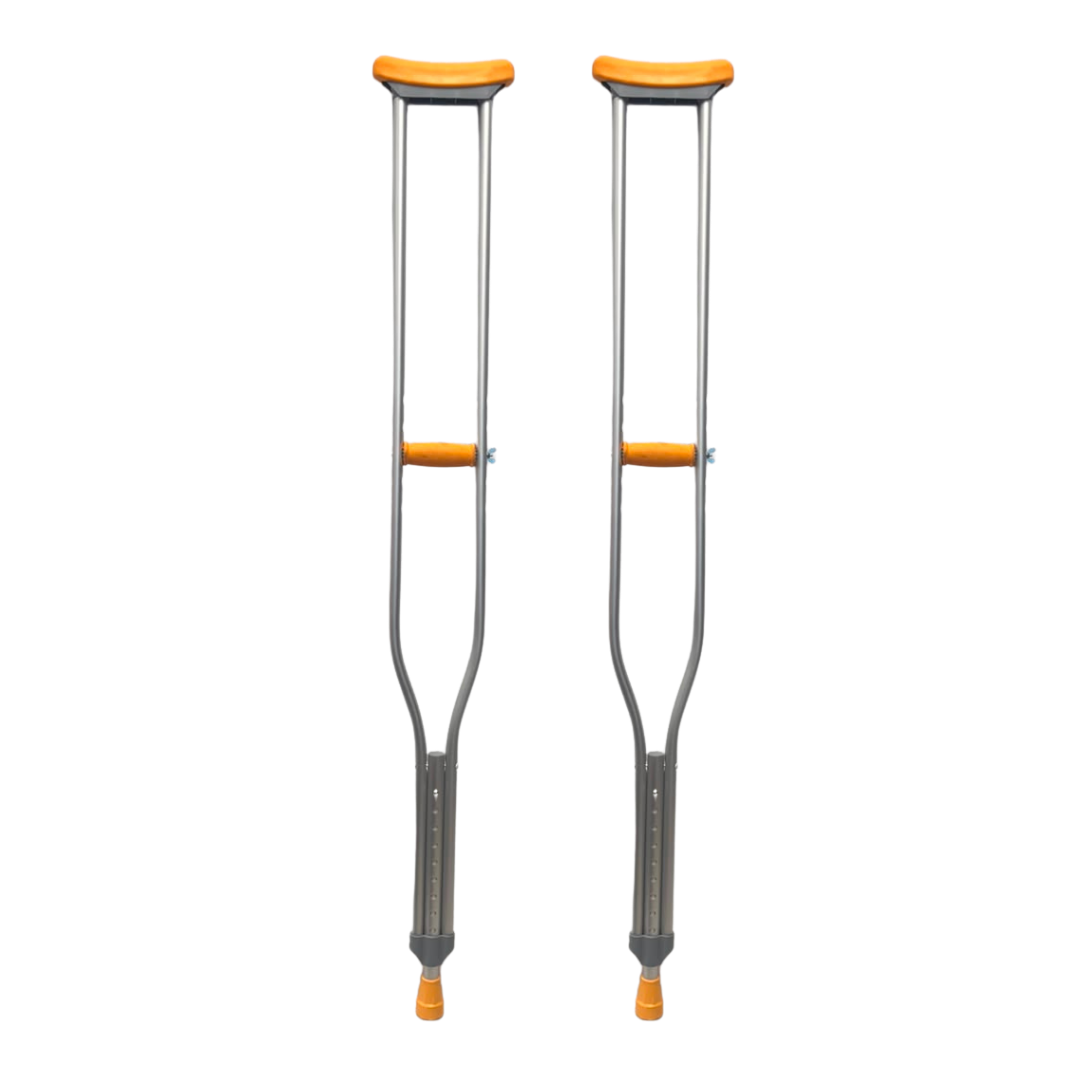 Aluminum Underarm Crutches Large – 1 Pair