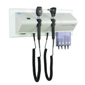 Wall Mounted otoscope, opthalmoscope ear speculum