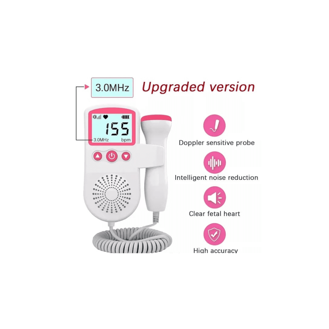 Alternative view of Fetal Doppler – Rechargeable