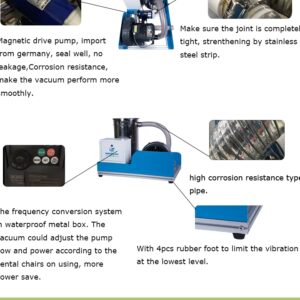 Alternative view of GS-05 Dental Vacuum Pump / Dry