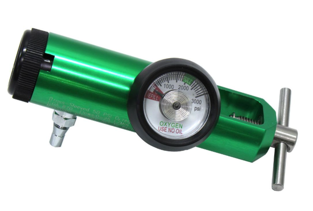 Oxygen Regulator Pin Index Single