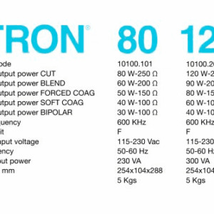 Alternative view of Surtron Diathermy 80 WATT