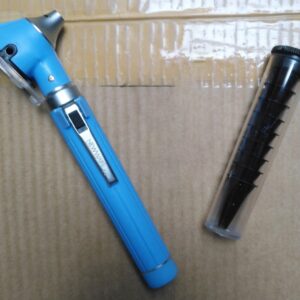 Alternative view of Fibre Optic Pocket Otoscope – Blue std