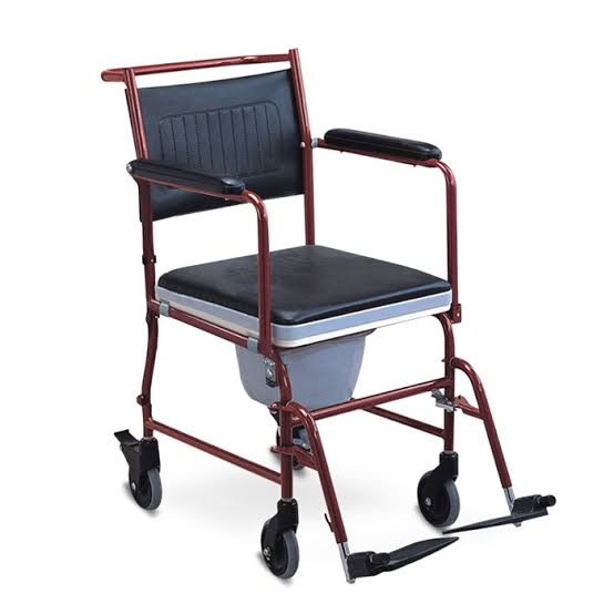 Commode FS691 with Detachable Arm and Foot Rest