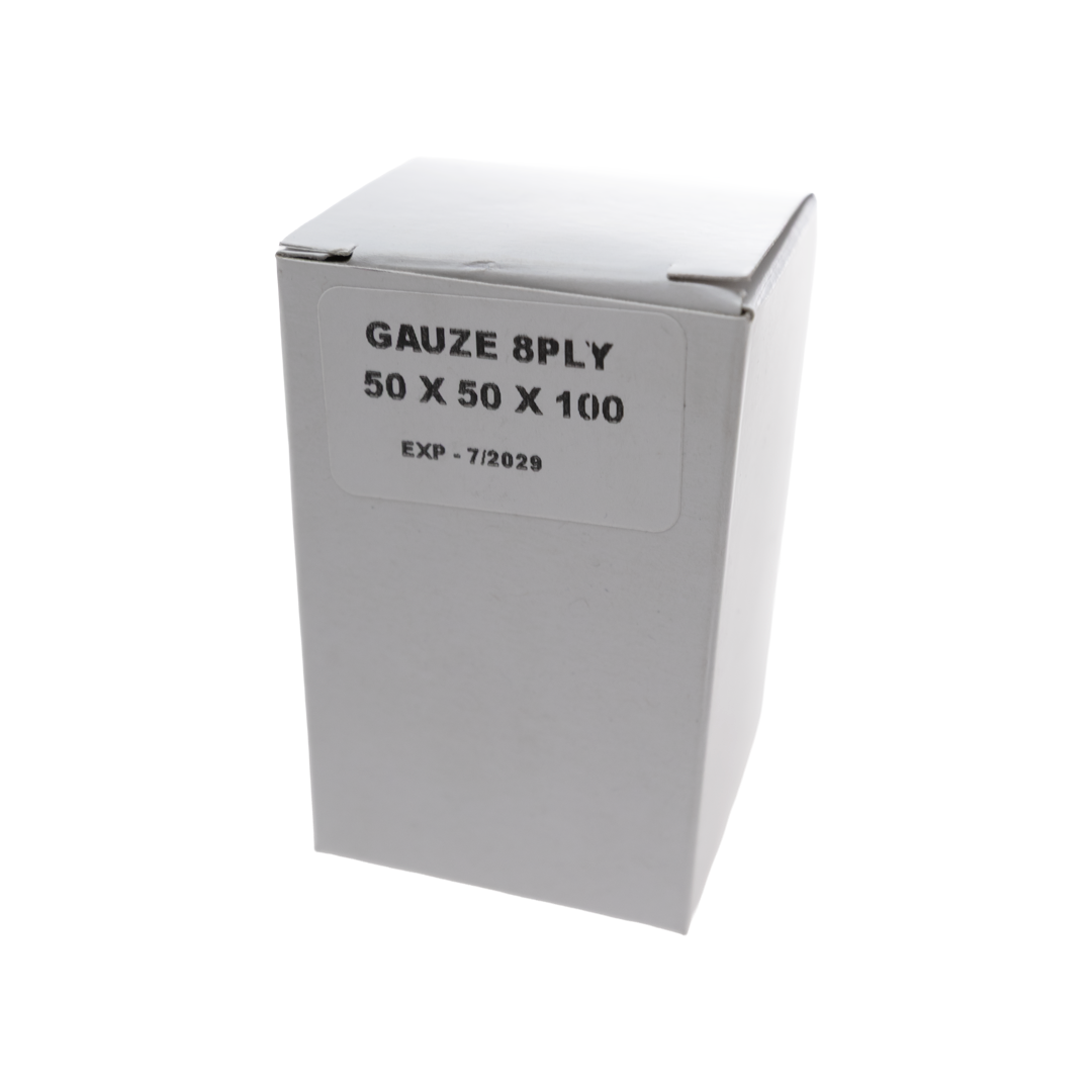 Alternative view of Gauze 8Ply N/Woven – 50×50 (100’s)
