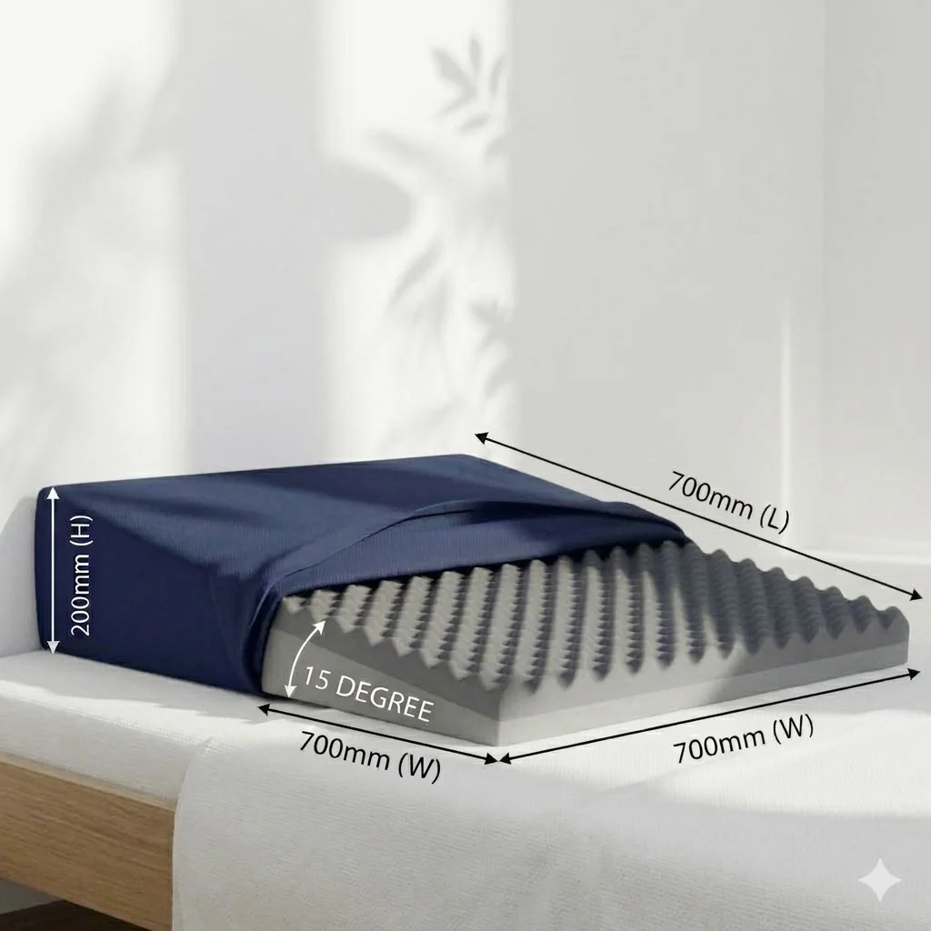Alternative view of Reflux Bed Wedge