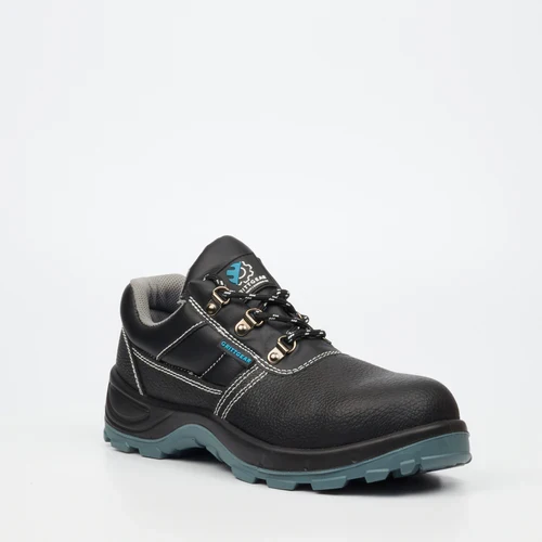 Alternative view of Grittgear Unisex Safety Shoe In Black Magnesite S1 Genuine Leather