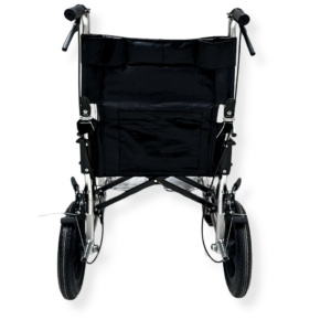 Alternative view of Wheelchair Aluminium Black – 45cm seat