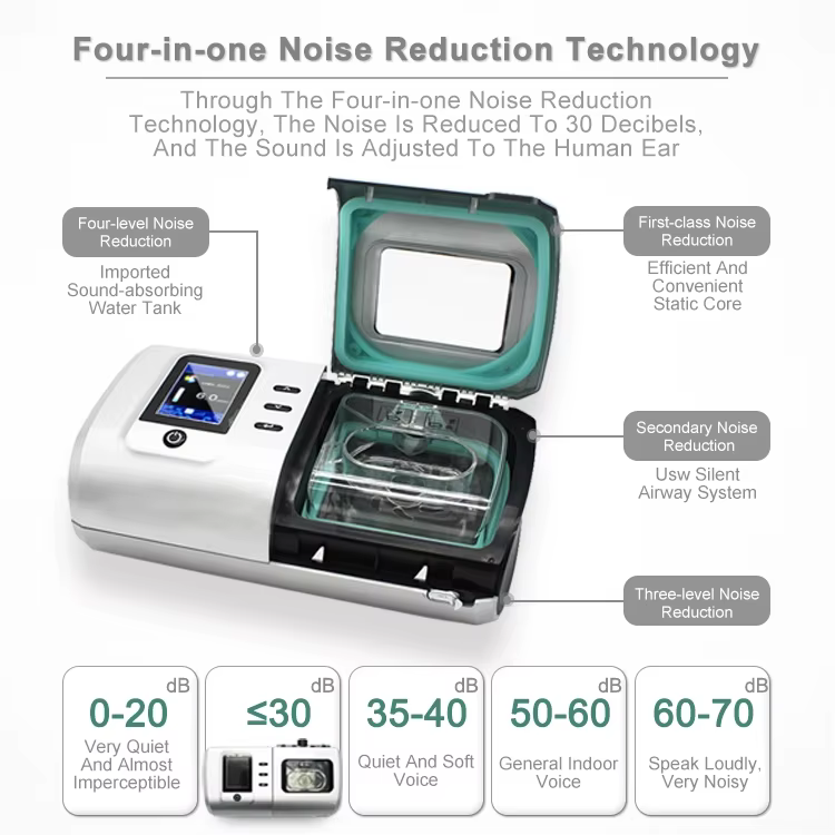 Alternative view of Portable auto Cpap Machine  DS-6 AUTO CPAP