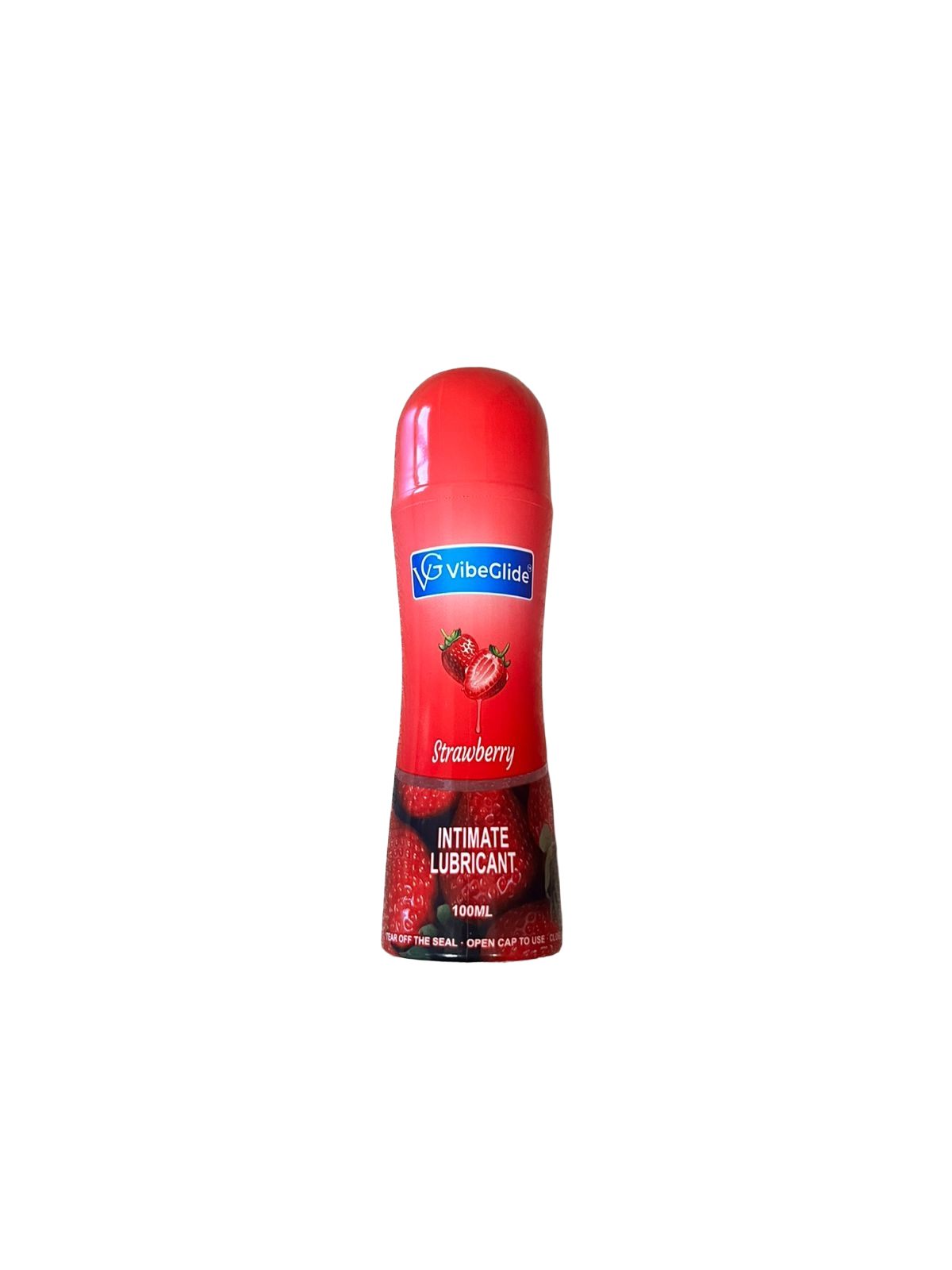 Lubricant Vibe Glide – Strawberry 100ml - Image 2