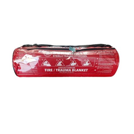 Burnshield Burn Blanket 1.2mx1.6m Barrel Bag/wall mount - Image 3