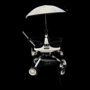 Baby twin stroller pram