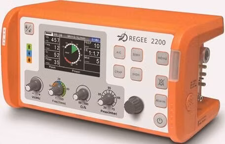 Alternative view of Mobile asthma Ventilator