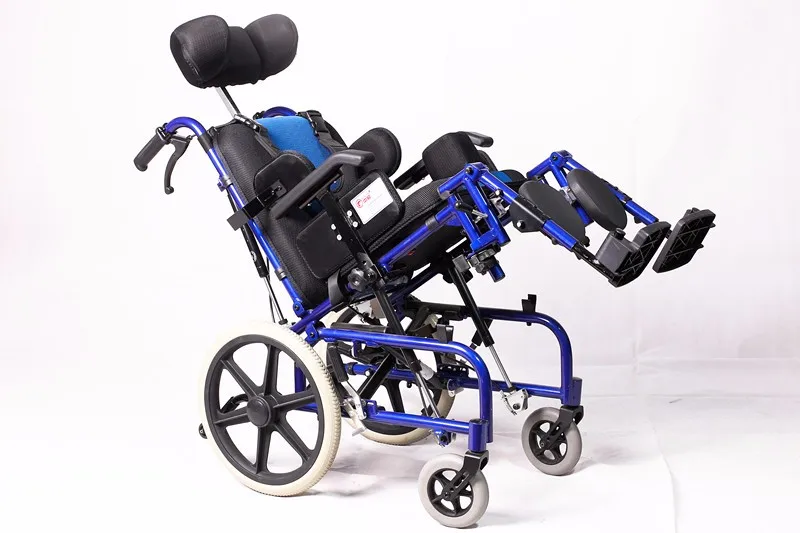 Aluminium Adapting Reclining Cerebral Palsy Wheelchair for Children - Image 5