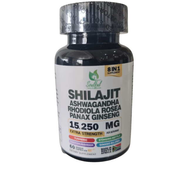 Alternative view of Sea Moss Allin1 supplement & Shilajit Gummies (60 veggie capsules/Gummies)